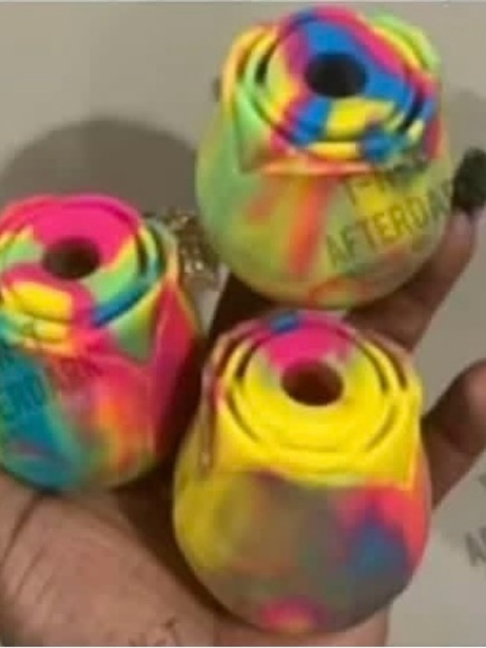 Neon Rainbow Tie-Dye Rose 🌹